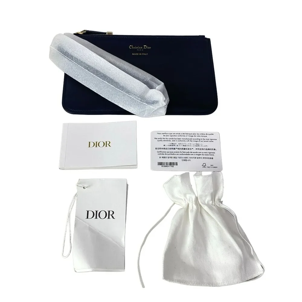 Christian Dior Toujours Bag, Medium Handbag M2821ODCE_M49E Navy White Black